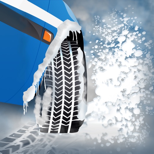 Winter Snow Tires Agility Race : The Arctic Car Ice Traction Road - Free Edition icon