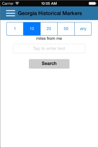 Georgia Historical Markers screenshot 2