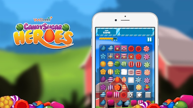 Candy Sugar Heroes screenshot-4