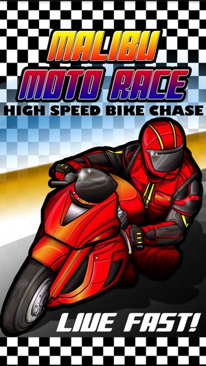 Malibu Moto Race - High Speed Bike Chase Free(圖1)-速報App