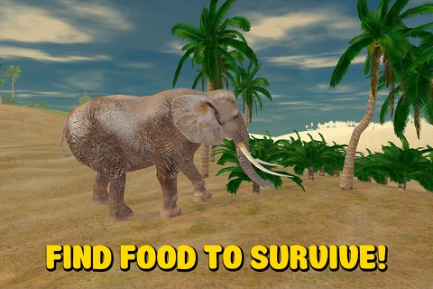 Wild African Elephant Survival Simulator 3D Full screenshot 2