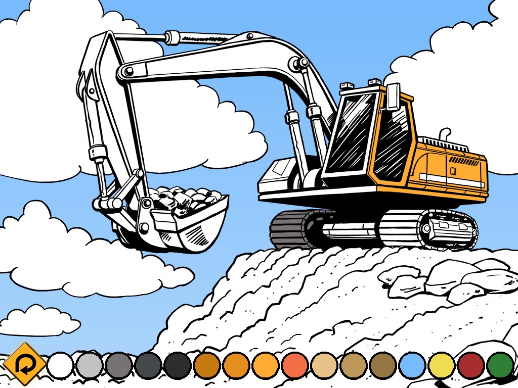 Kids Vehicles: Construction HD for the iPad screenshot 3