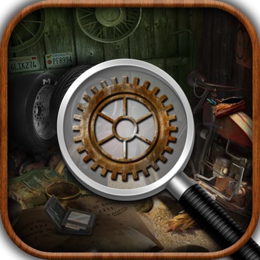 Garage hidden objects icon