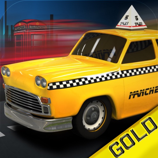 Taxi in London Traffic - The Classic Cab Game - The Gold Edition icon