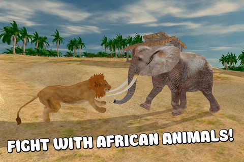 Safari Survival 3D: Lion Simulator screenshot 2