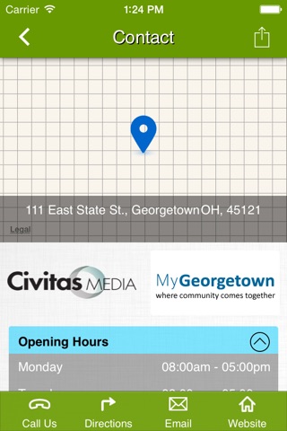 My Georgetown screenshot 2