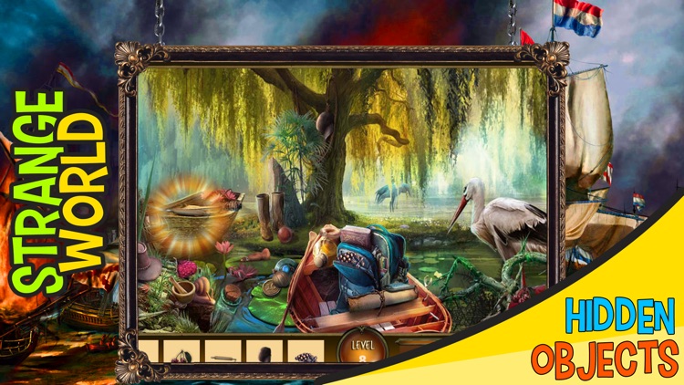 Hidden Objects Puzzle Strange World