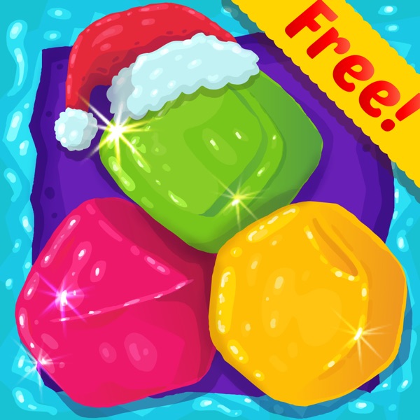 CANDY DIAMOND GAMES CHRISTMAS - COOL CANDIES AND JEWELS SWAPPING MATCH 3 PUZZLE GAME FOR KIDS HD FREE