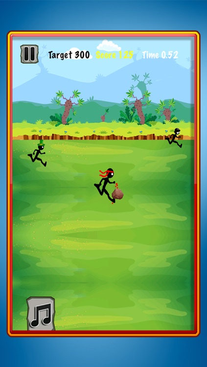 A Stick-man Under Firing Attack : Throw-ing Rocks and Launch-ing Missiles Adventure Pro Game for Kid-s, Teen-s and Adult-s