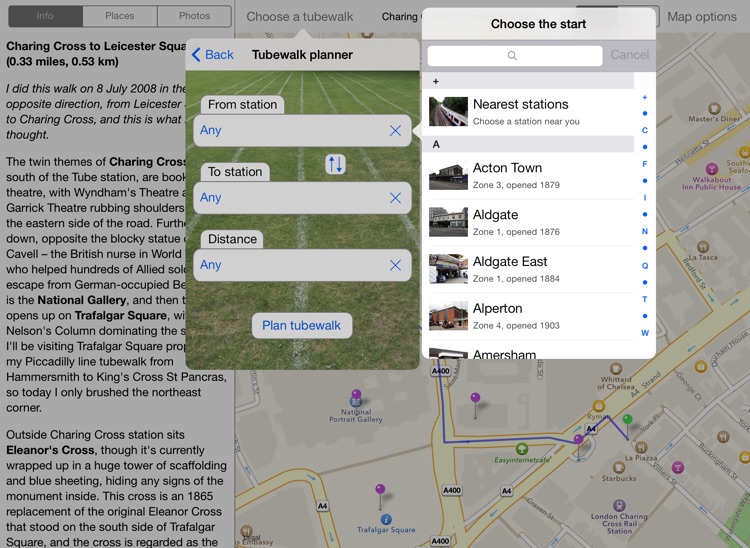 Tubewalker for iPad