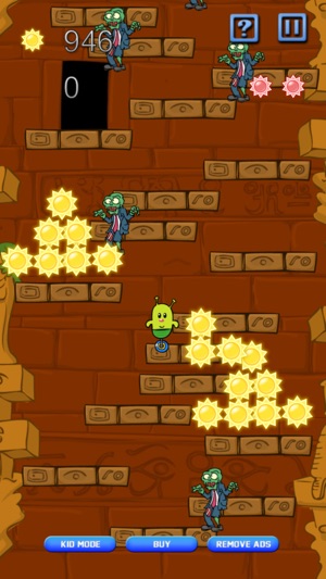 Doodle Alien vs Zombies Jump Game - Heads Up While Also Kill(圖5)-速報App