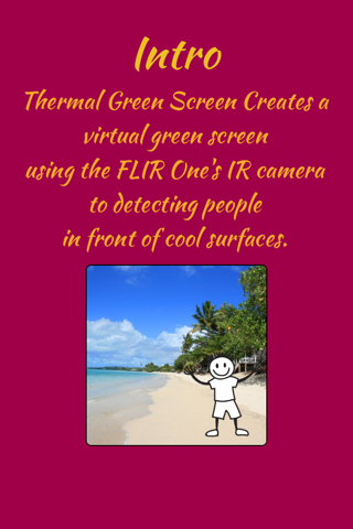 Thermal Green Screen for the FLIR One screenshot 2