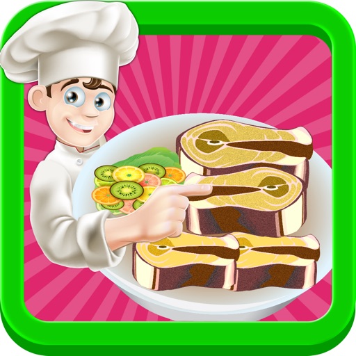 Salmon Fish Maker – Make sea food in this cooking chef game for little kids Icon