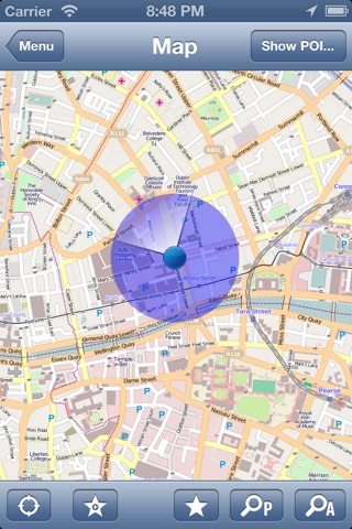 Dublin, Ireland Offline Map - PLACE STARS screenshot 3