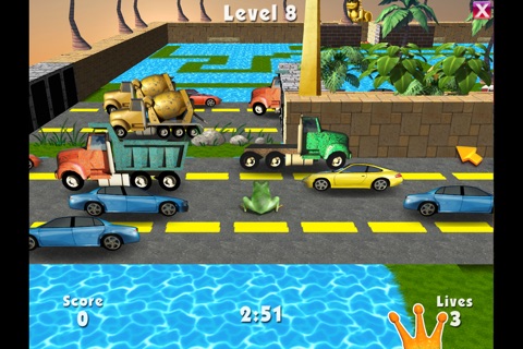 3D Frog Frenzy Free screenshot 3