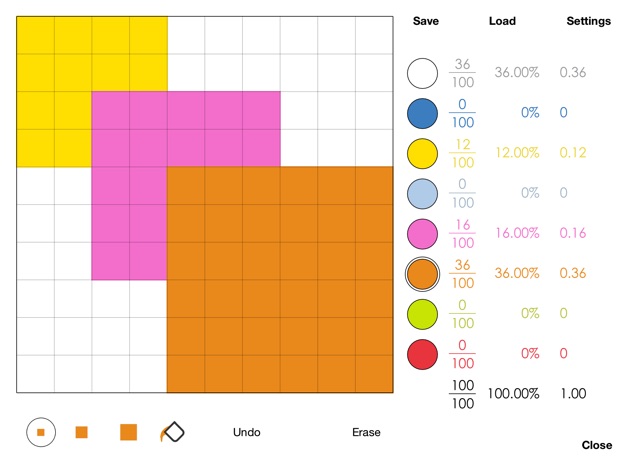 Visual Fractions Decimals and Percentages(圖4)-速報App