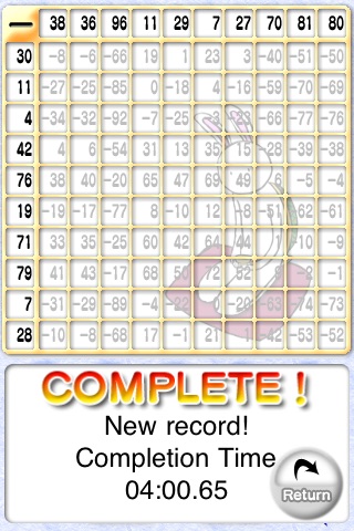 Rabbit's Math Squares screenshot 3