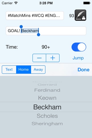 Match Minutes FC screenshot 4