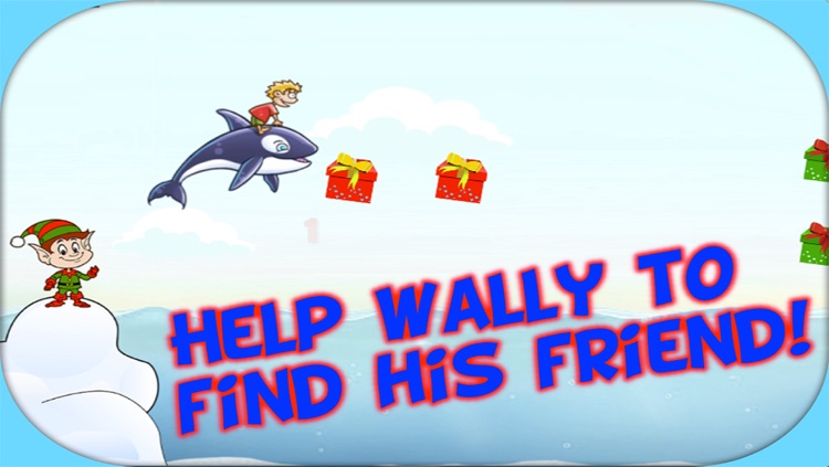 Sea Fish Ride - Christmas Swim Race Underwater screenshot-3