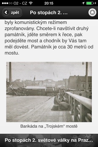 Po stopách 2. světové války na Praze 8 screenshot 4