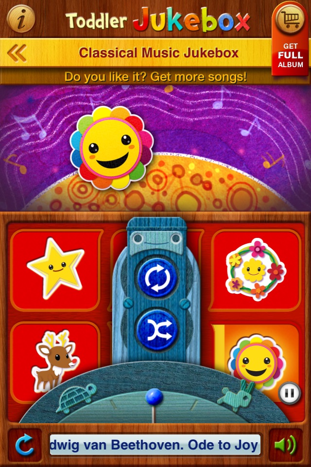 Toddler Jukebox: 6 free songs screenshot 2