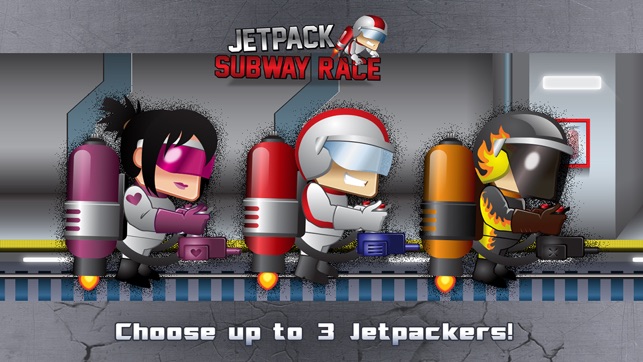 Jetpack Subway Fighter - Special Agent Endless Run Game(圖1)-速報App