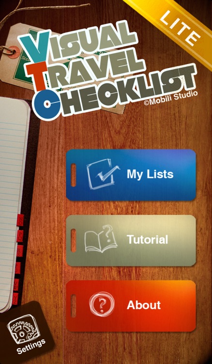 Visual Travel Checklist Lite