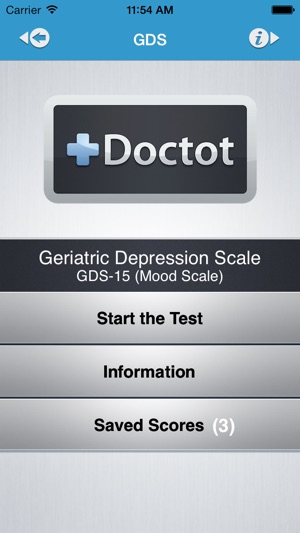 Geriatric Depression Scale