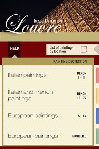 Louvre ID Audio Guide screenshot 3