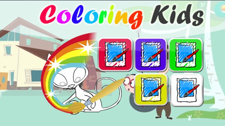 Coloring Book for Kid vs Kat Edition