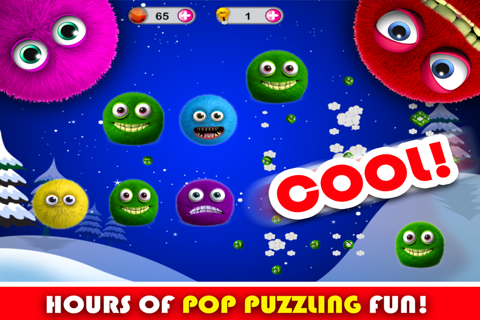Angry Monster Pop : Top FREE Simple Physics Puzzle Games - By Dead Cool Apps screenshot 3