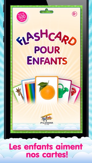 Fiches de vocabulaire pour enfants et apprentissage et jeu d(圖5)-速報App