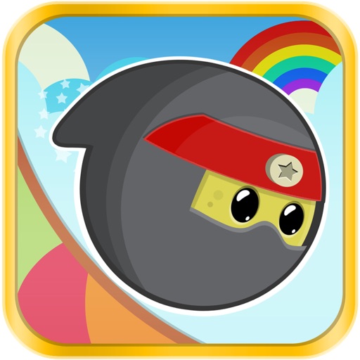 Tiny Ninja Jump - Free Cute Multiplayer Flying Game icon