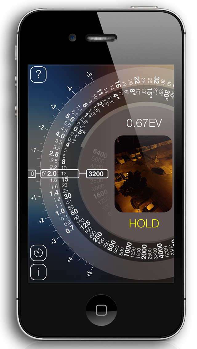 Light meter wheel Screenshot 1