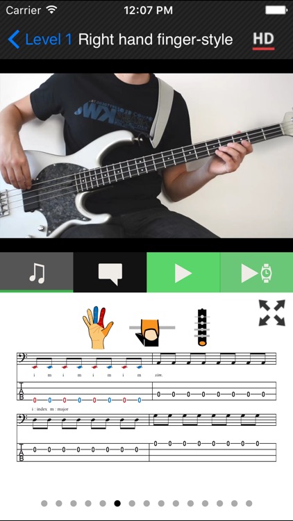 Beginner Bass method HD screenshot-3