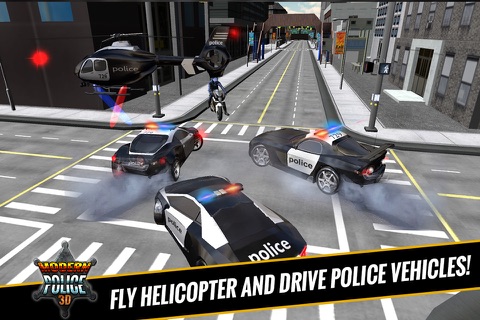 Extreme City Police Car Driver Theft 3D - Chase the Robbers screenshot 2