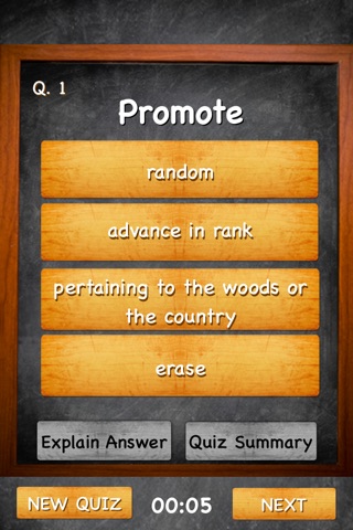 GRE Quiz Free - The Vocabulary Game screenshot 2