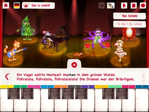 Lily & Band - The Animal Orchestra. Karaoke Music Studio. screenshot 3