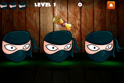 Shoot Down Ninja - Fun brain buster game screenshot 2