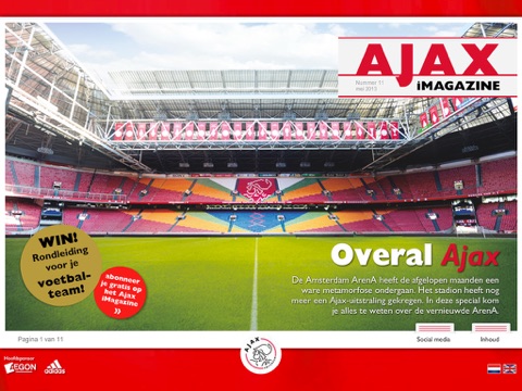 Ajax iMagazine App screenshot 2