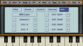 NLog MIDI Synth screenshot1