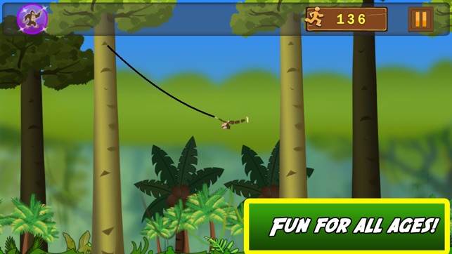 Gorilla King Jungle Swing Free - Fun Physics Game(圖1)-速報App