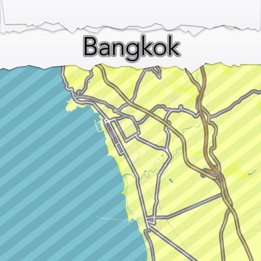 Bangkok City Map Offline - MapOff icon