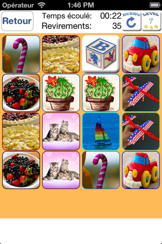 Doodle Pair Up! Photo Match Up Game Free Version (Picture Match) screenshot 2
