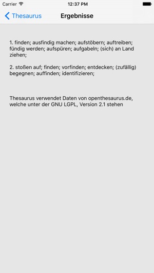 Thesaurus Deutsch(圖2)-速報App