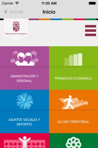 Portal Web de Diputación de Segovia screenshot 4