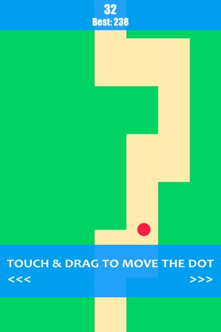 Dot In Line - Stay in the line as far as you can go! screenshot 3