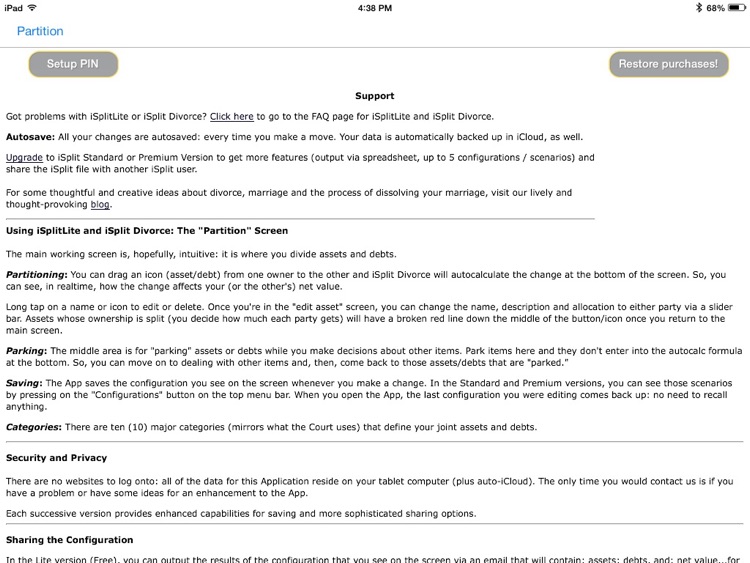 iSplit Divorce Pro screenshot-4