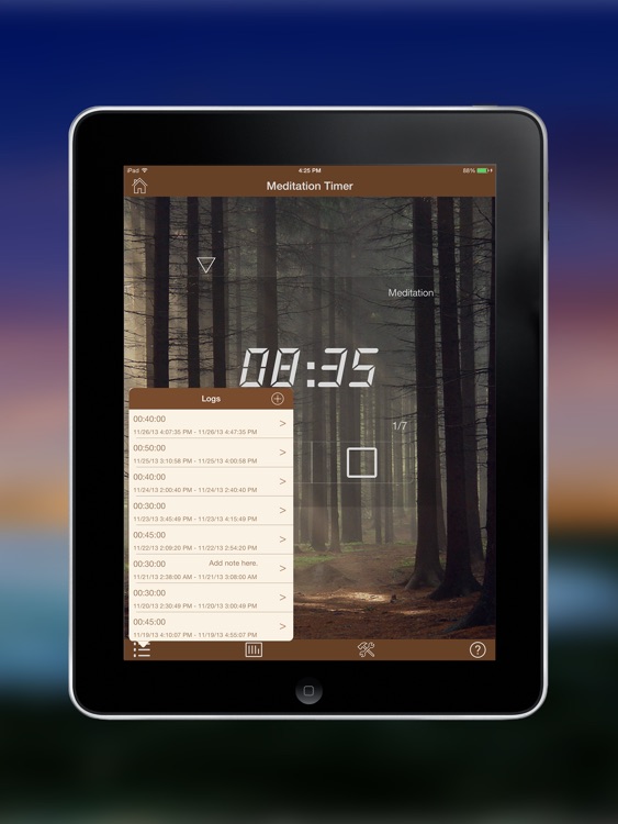 Meditation Timer Pro for iPad screenshot-3