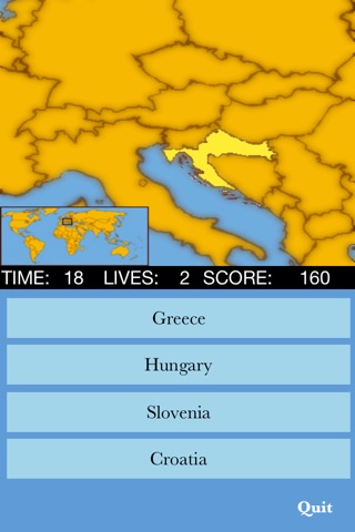 Countries of the World Quiz screenshot 4